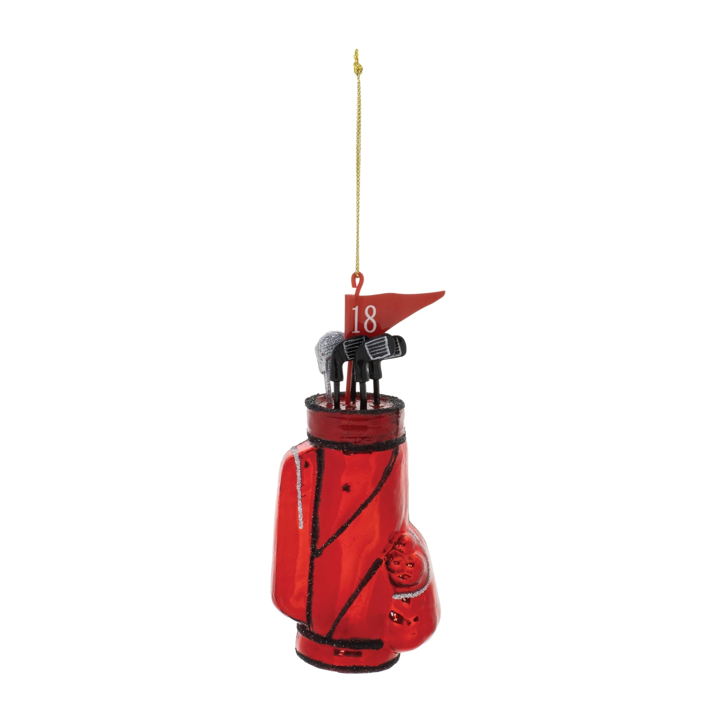 Glass Golf Bag Ornament (Set of 12) - Image 3