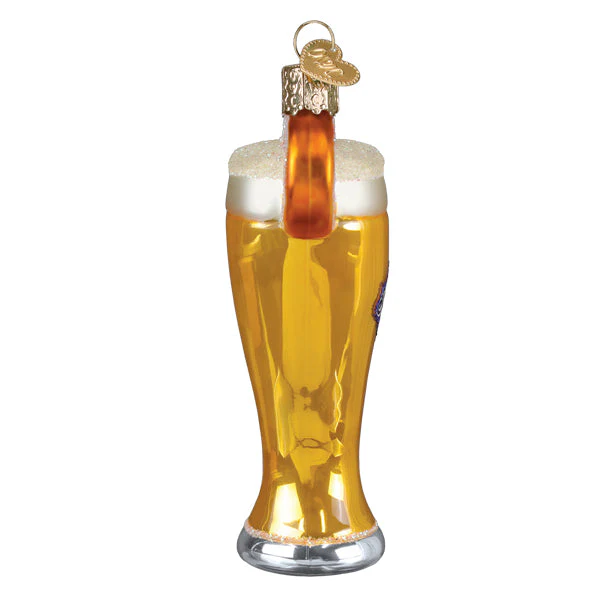 Glass Of Blue Moon Beer Ornament - Image 4