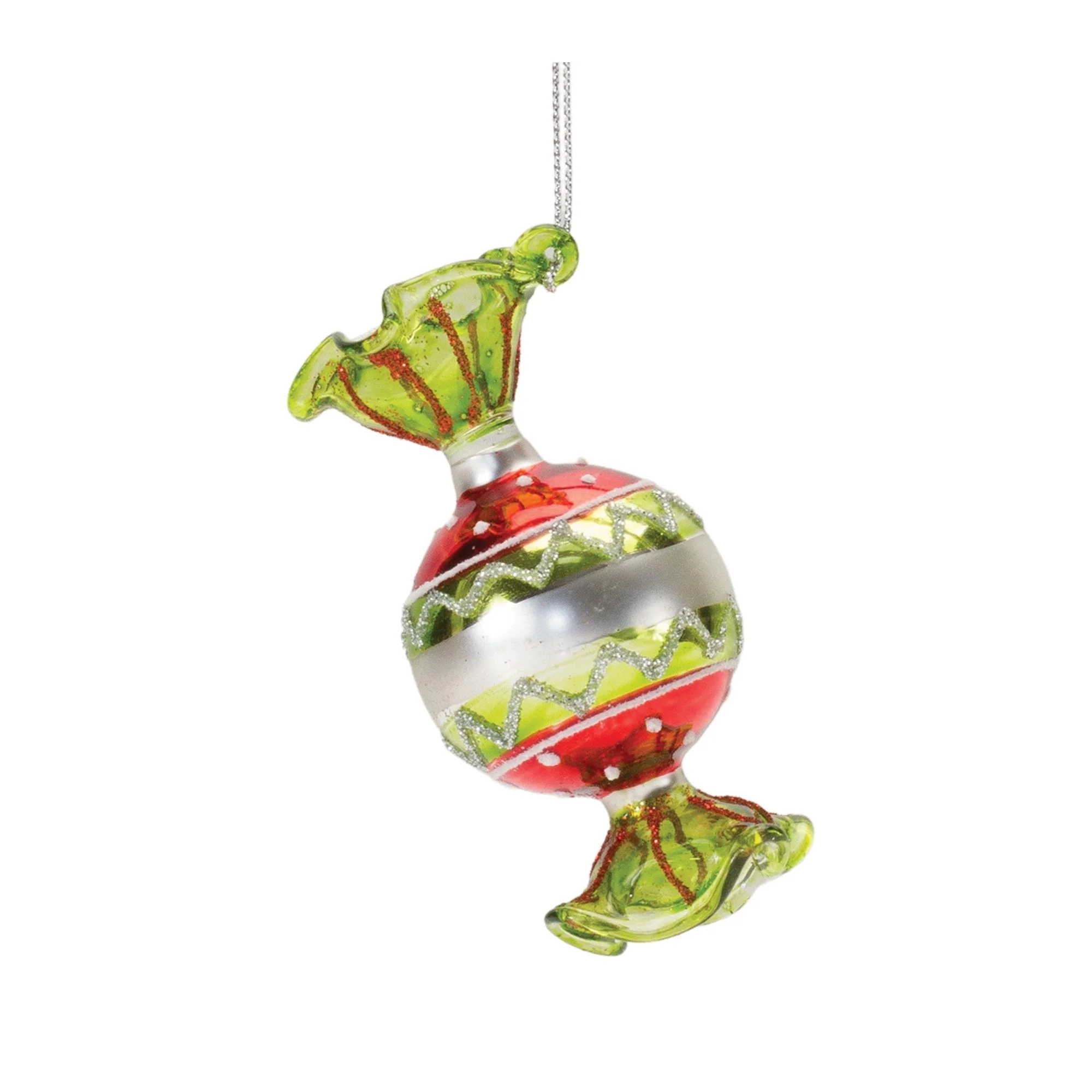 Glass Wrapped Candy Ornament (Set of 12) - Image 4