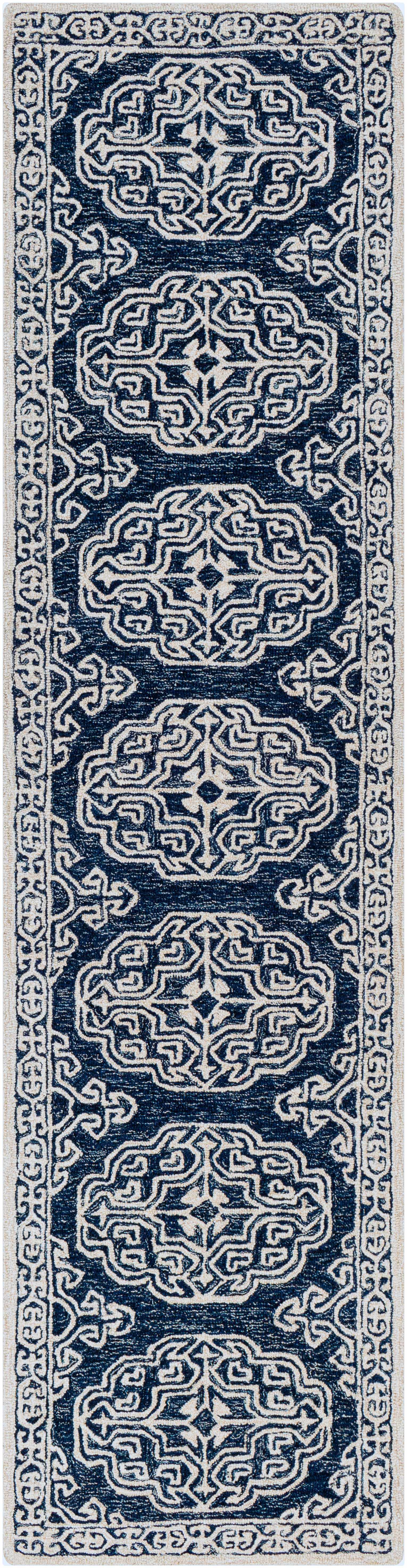 Glenoma Blue Regency Wool Rug - Image 11