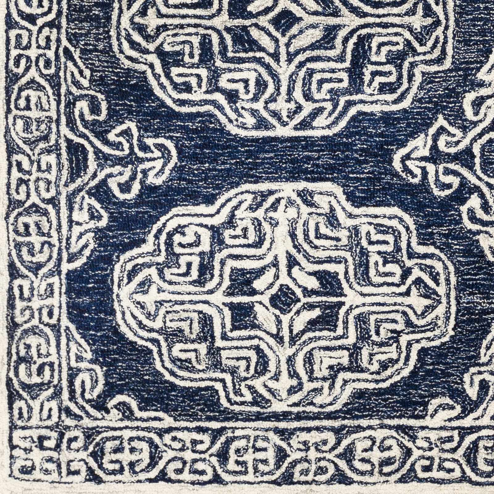 Glenoma Blue Regency Wool Rug - Image 6