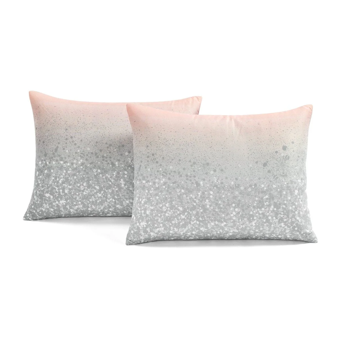 Glitter Ombre Metallic Print Comforter Set With Pillowcases - Image 28