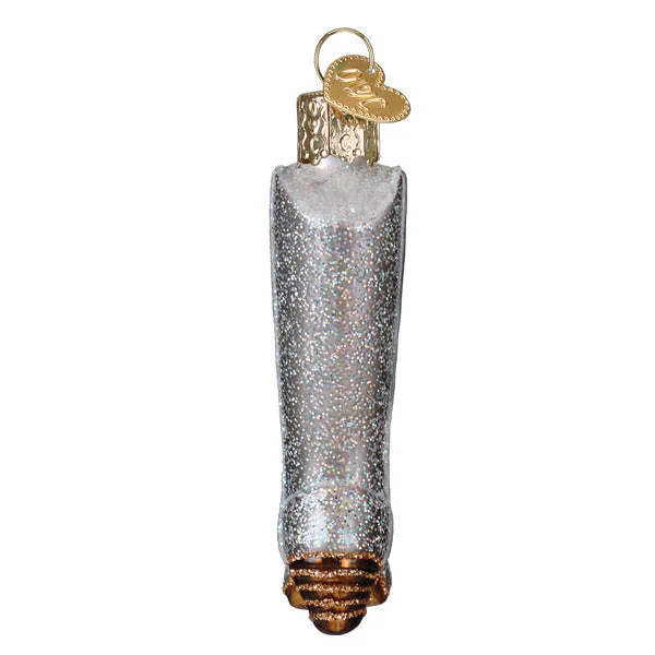 Glittered Boot Ornament - Image 4