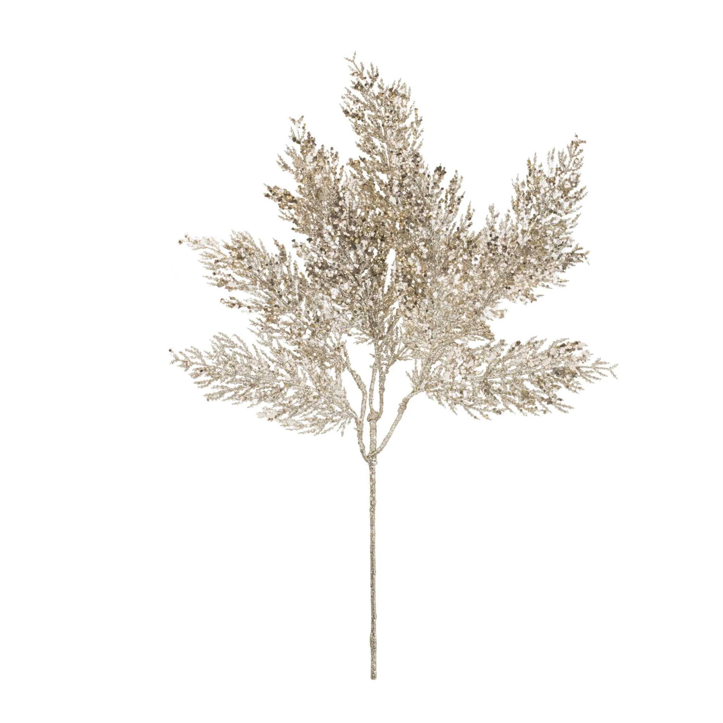 Glittered Cedar Spray (Set of 6) - Image 2