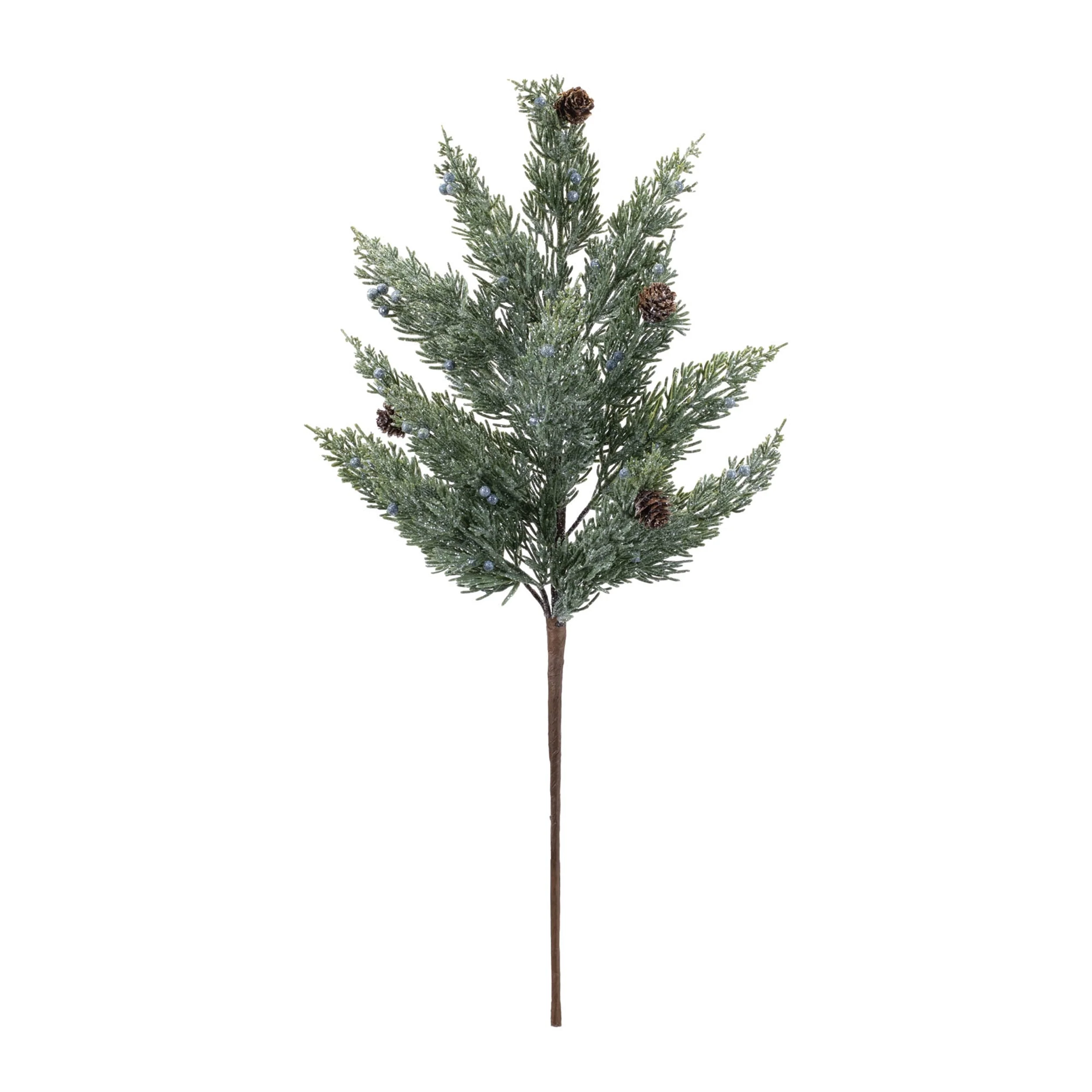 Glittered Juniper Spray (Set of 6) - Image 2
