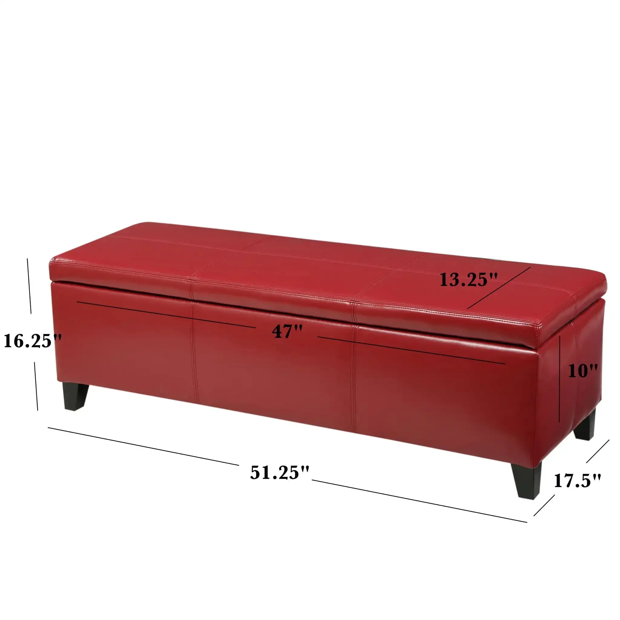 Glouster - Contemporary Storage Ottoman - Image 18