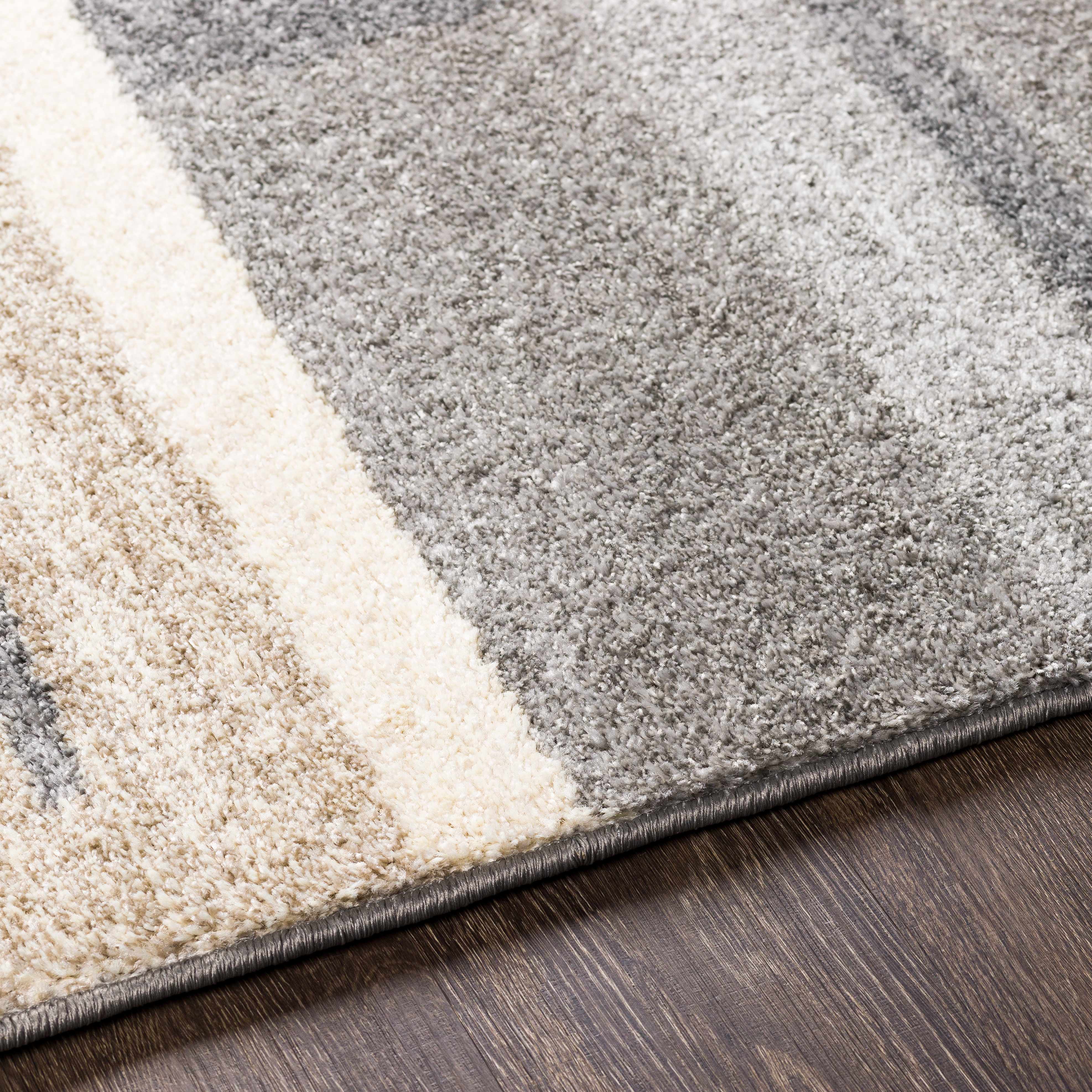 Glouster Taupe&Gray Lined Area Rug - Image 4