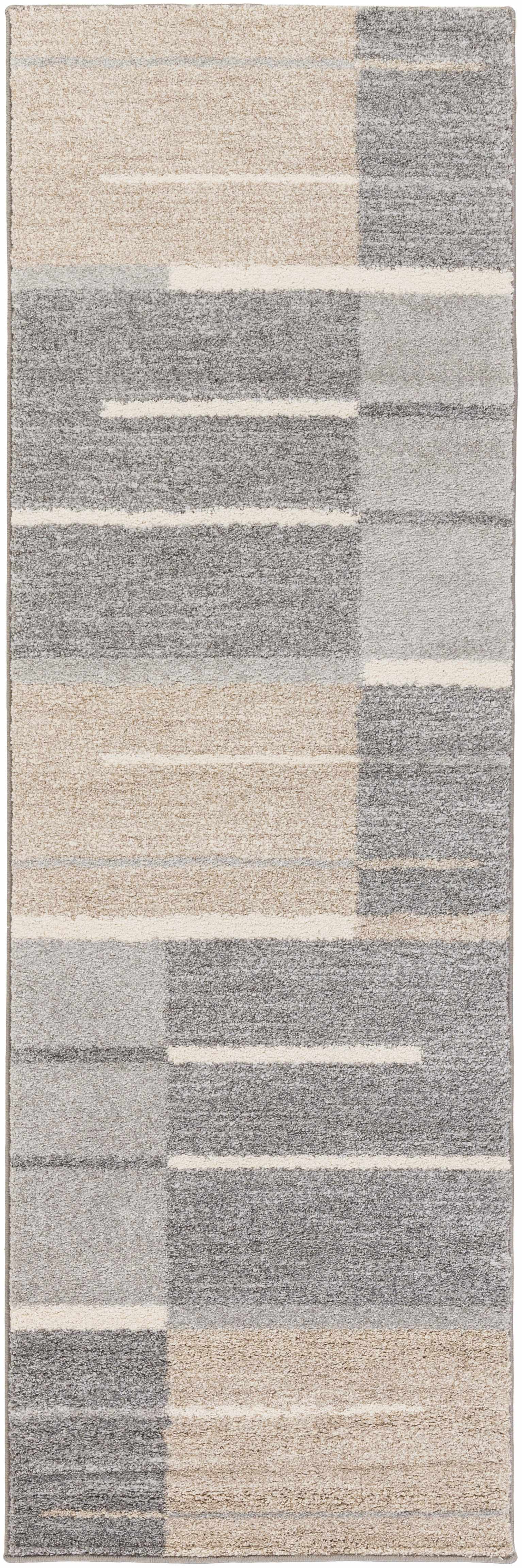 Glouster Taupe&Gray Lined Area Rug - Image 8
