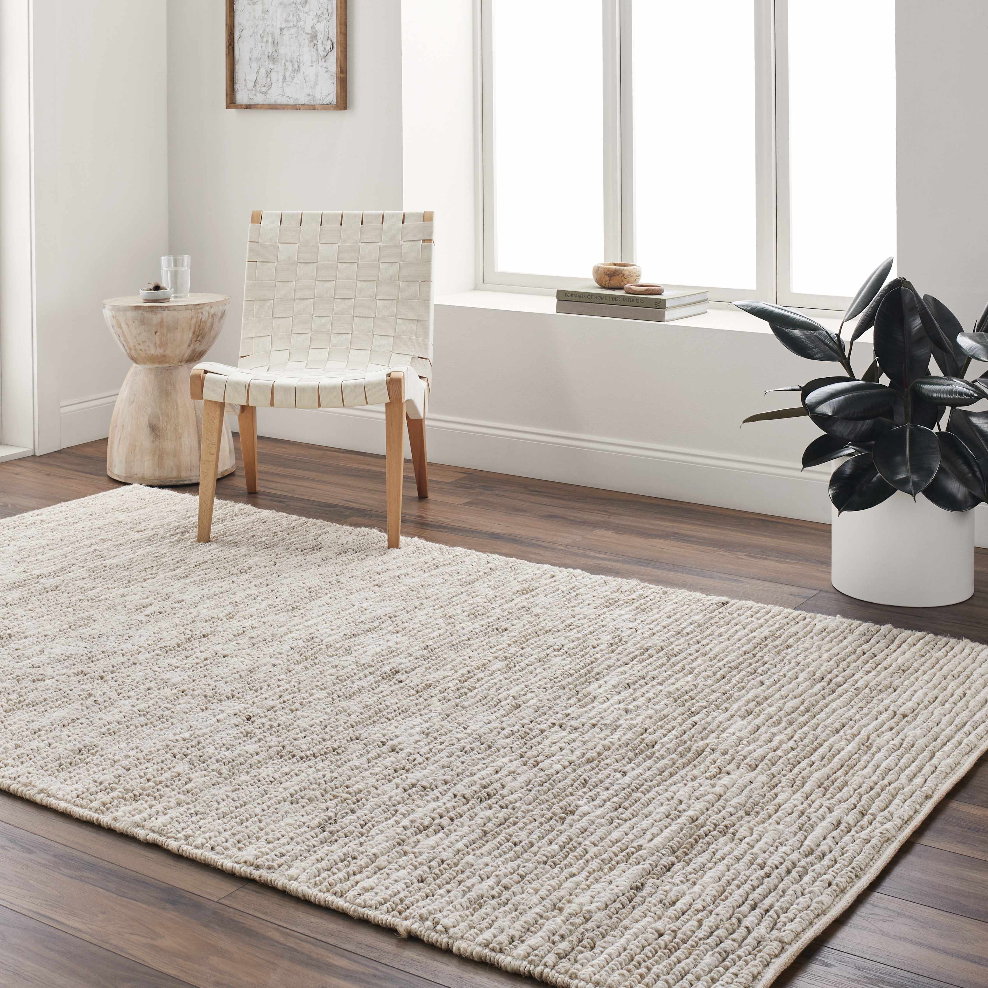 Glover Bleached Braided Jute Carpet - Image 2
