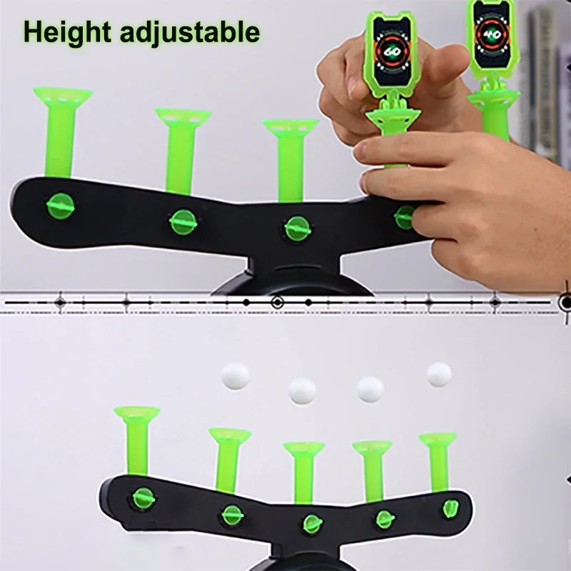 Glow-In-The-Dark Floating Target Game for Kids - Foam Dart Shooting Challenge with Sound Effects and Battery-Powered Base - Image 2