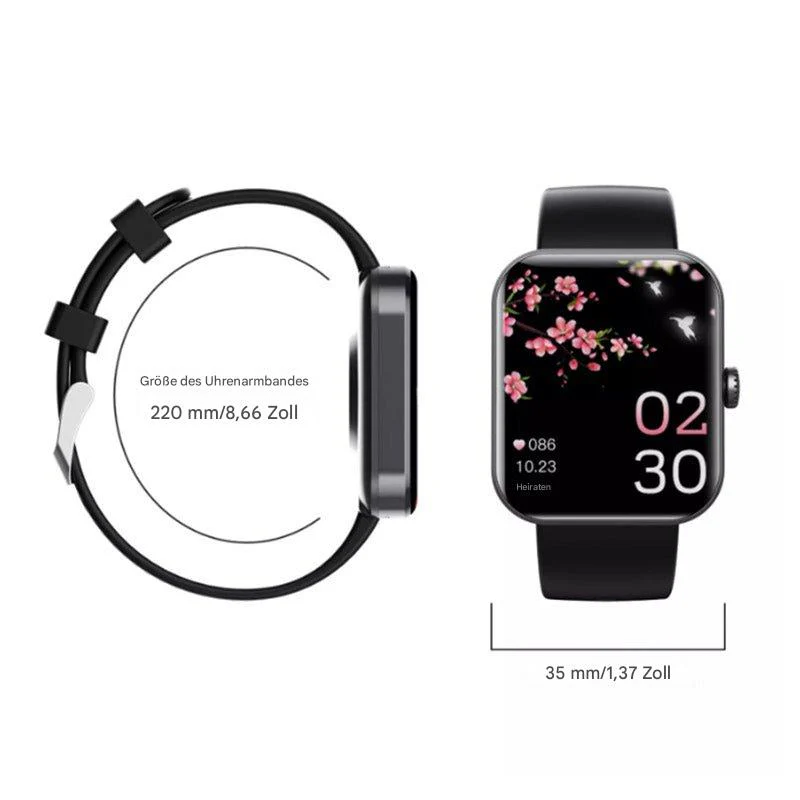 GlucoWatch Smart Health Monitoring Watch - Non-Invasive Glucose Trend Tracker - Heart Rate & SpO2 - iOS & Android - Image 12