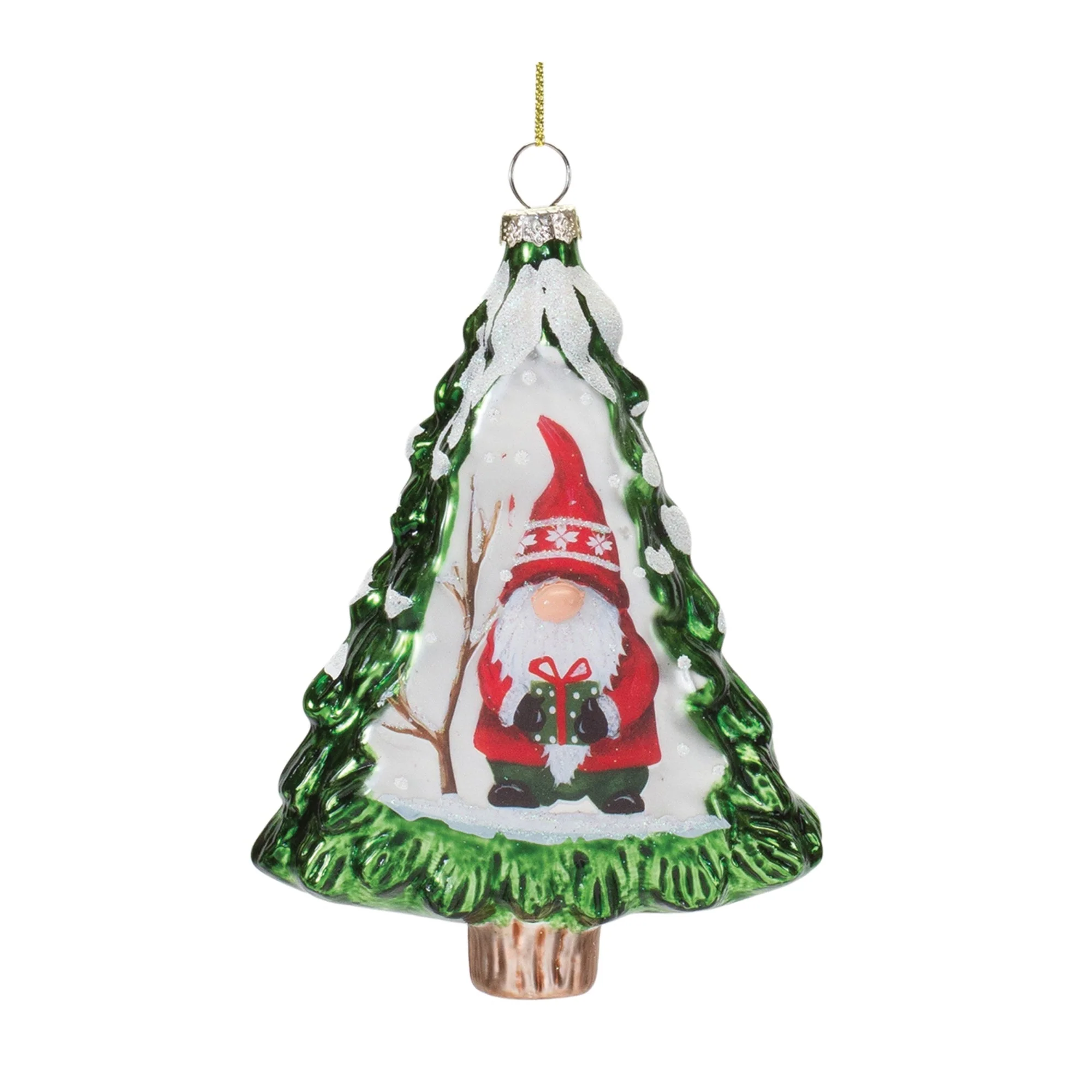 Gnome Pine Tree Ornament (Set of 12) - Image 3