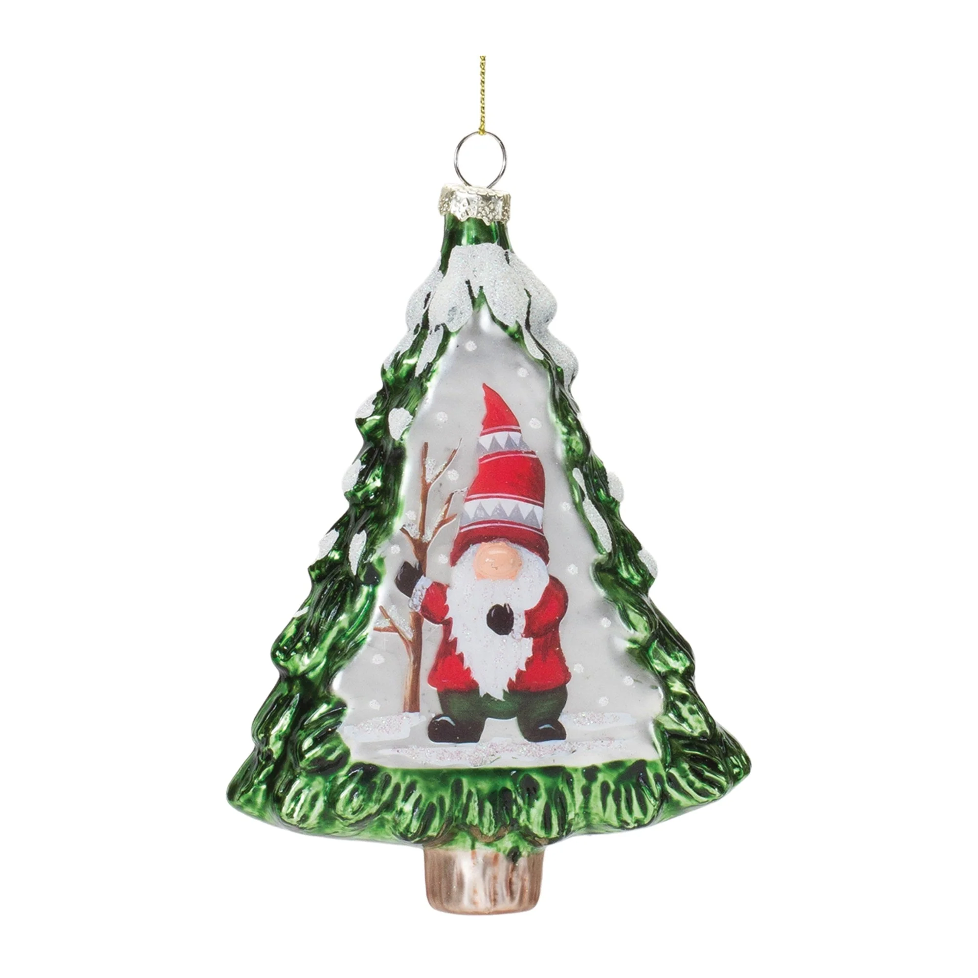 Gnome Pine Tree Ornament (Set of 12) - Image 4