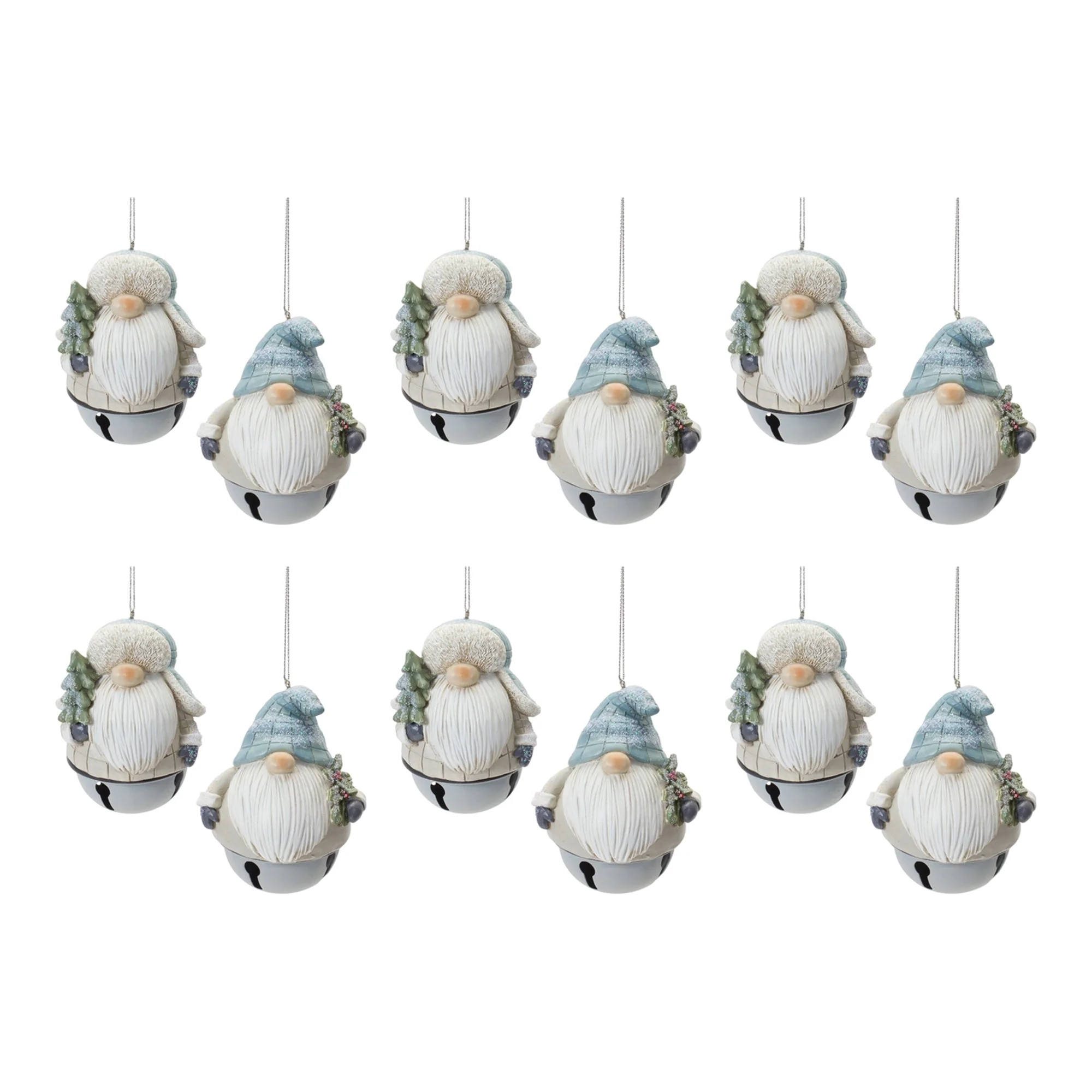 Gnome Sleigh Bell Ornament (Set of 12) - Image 5