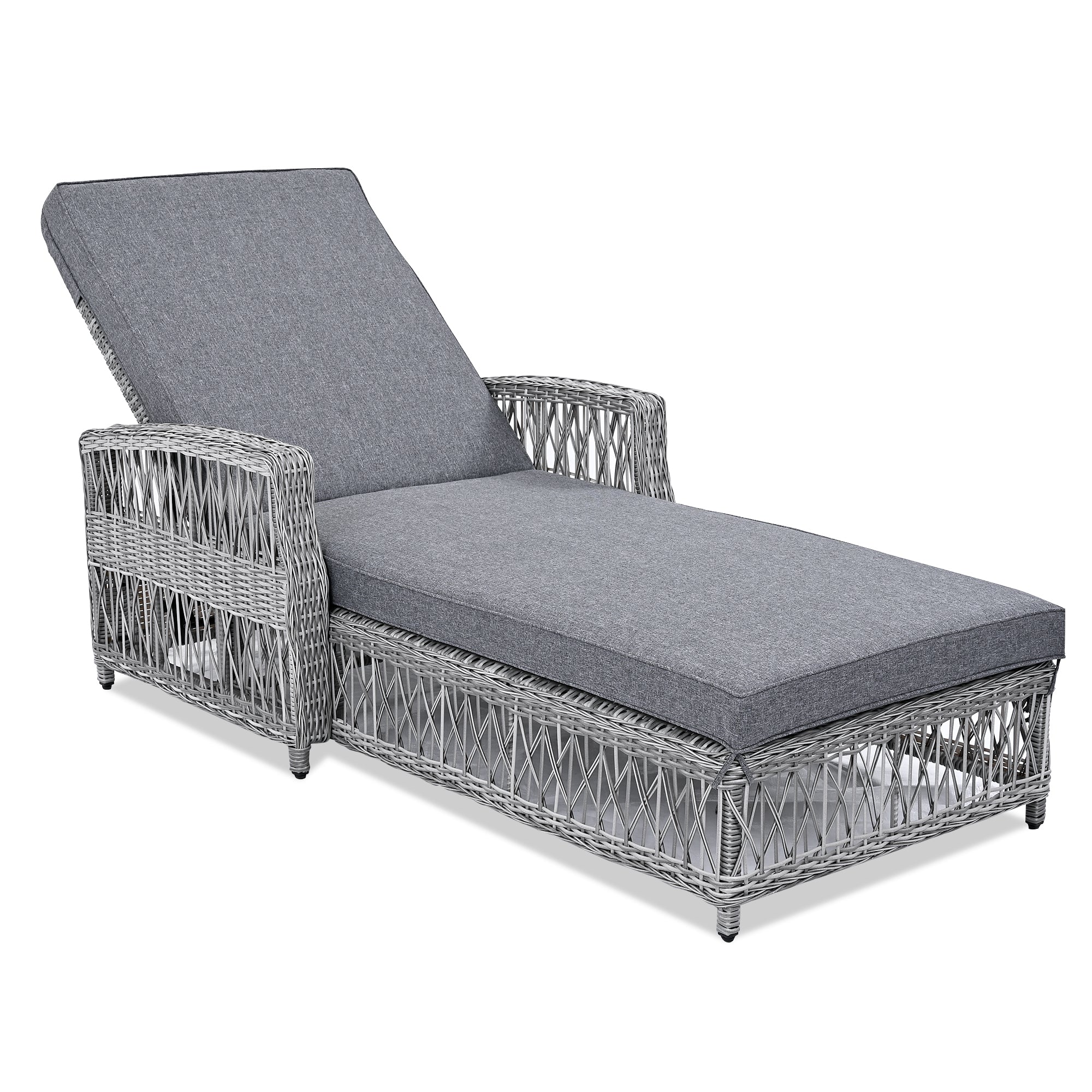 Go 2 Pieces Long Reclining Chaise Set - Image 8