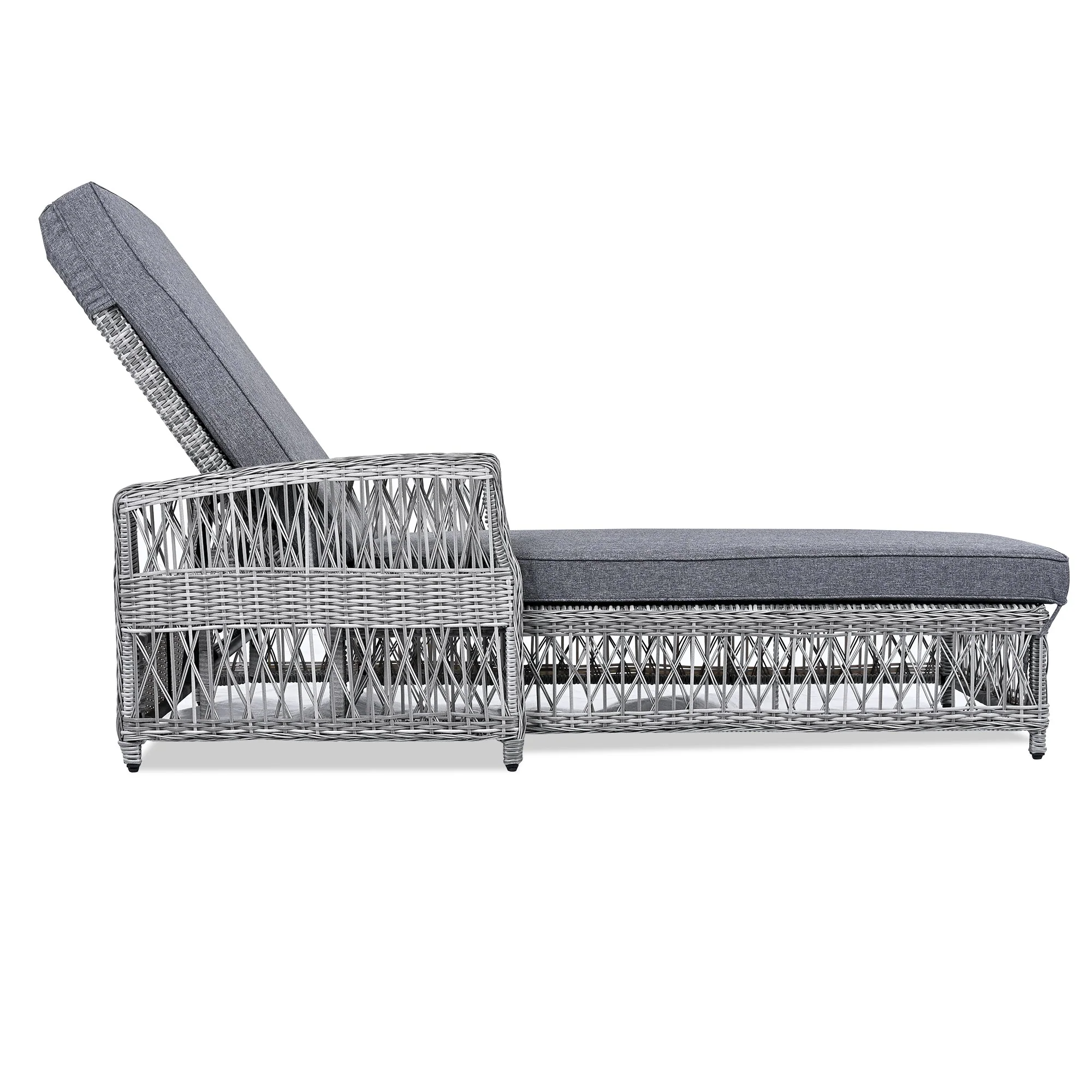 Go 2 Pieces Long Reclining Chaise Set - Image 9
