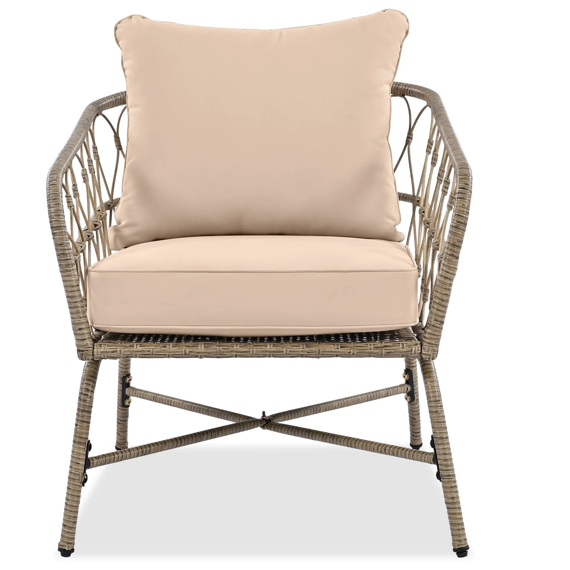 GO Bohemia-Inspired 4-Person Outdoor Seating Group with Removable Cushions - Image 13