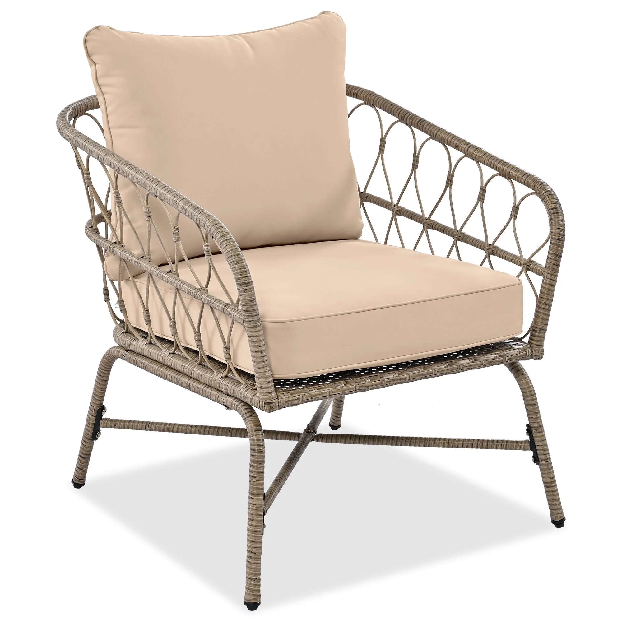 GO Bohemia-Inspired 4-Person Outdoor Seating Group with Removable Cushions - Image 14