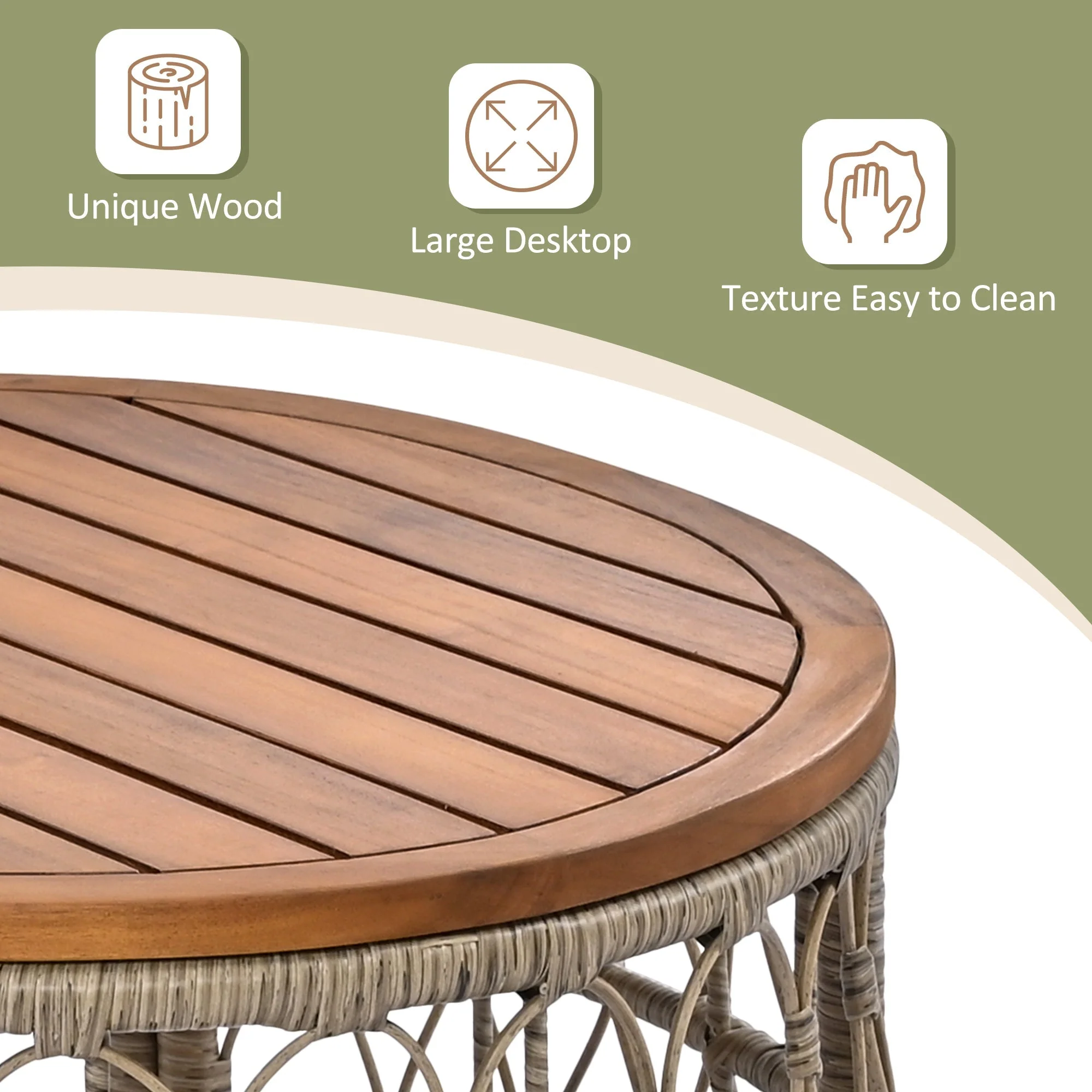 GO Bohemia-Inspired 4-Person Outdoor Seating Group with Removable Cushions - Image 7