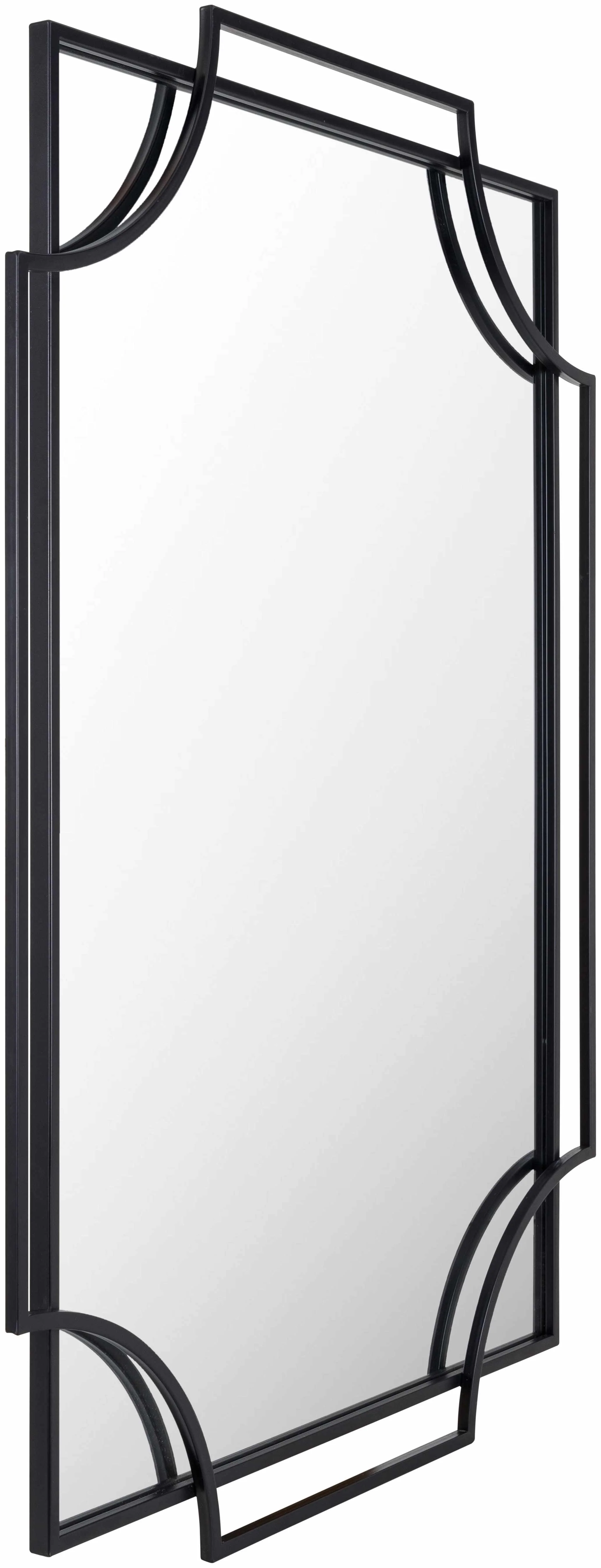 Golasecca Black Frame Mirror - Image 2