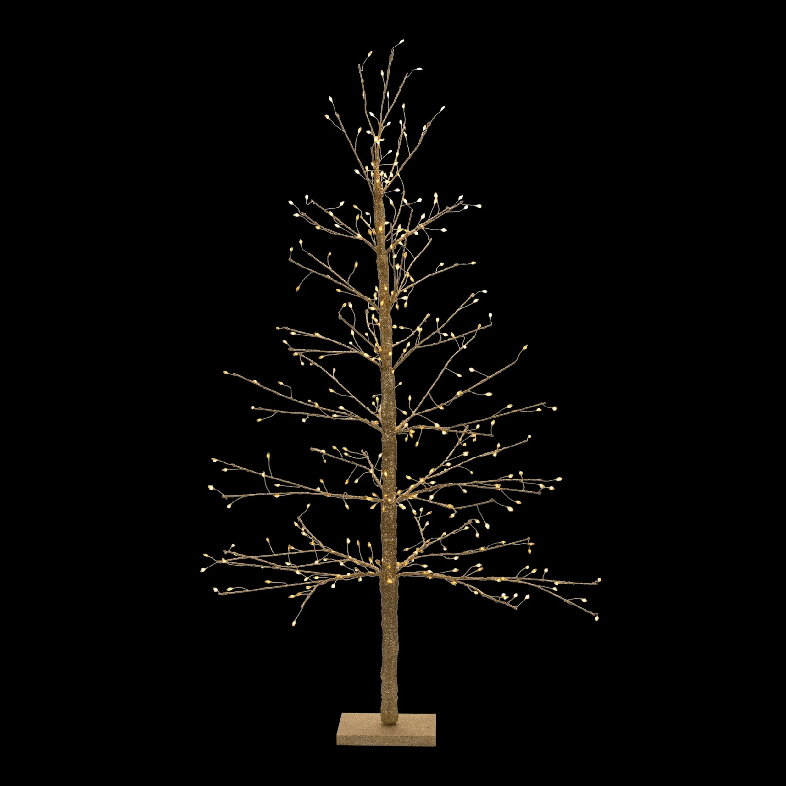 Gold LED Twig Tree 48"H - Image 3