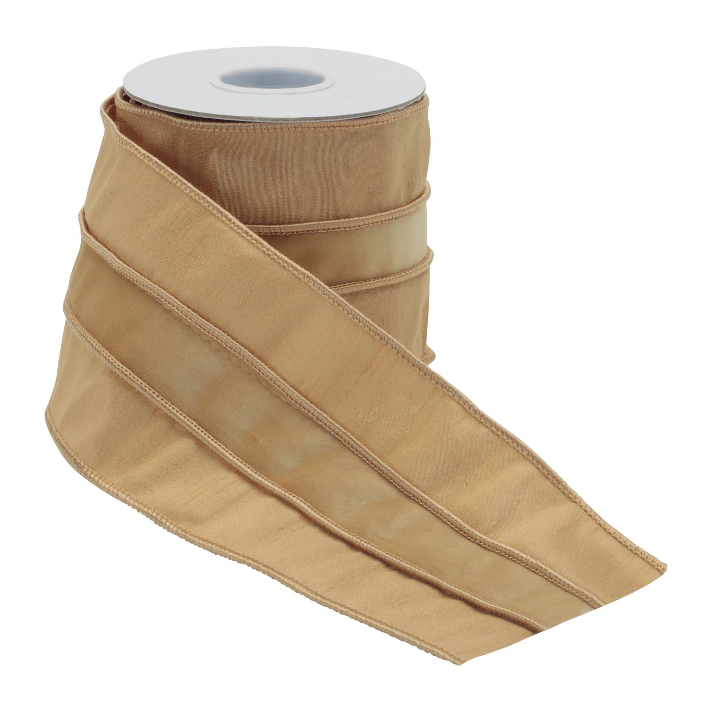Gold Wired Ribbon (Set of 2) - Image 2
