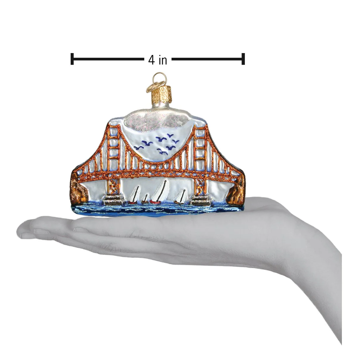 Golden Gate Bridge Ornament - Image 4