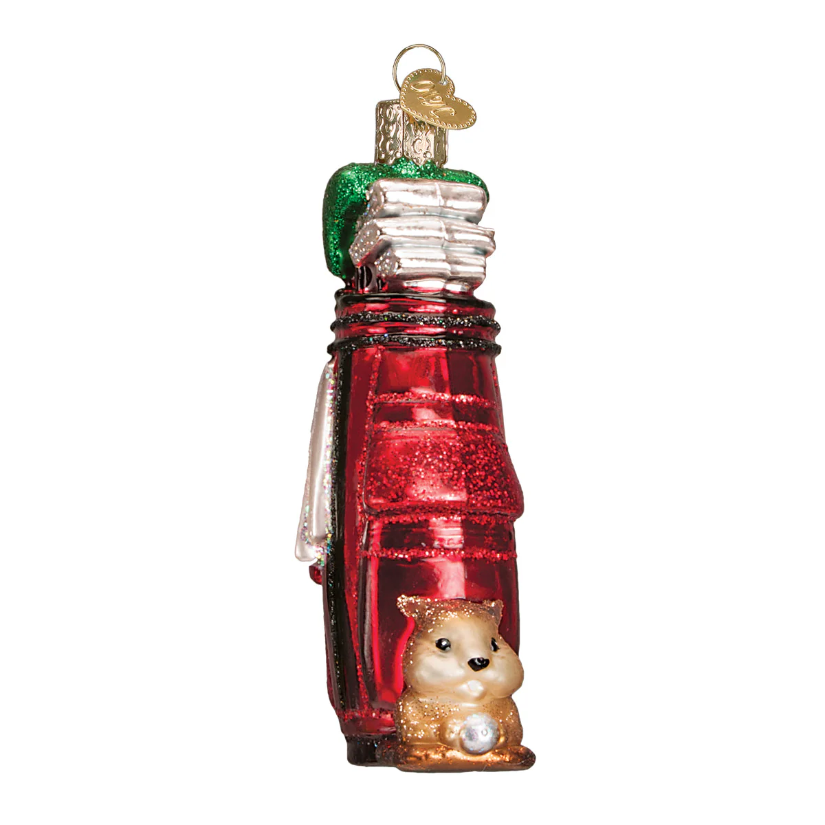 Golf Bag Ornament by Old World Christmas - Image 3