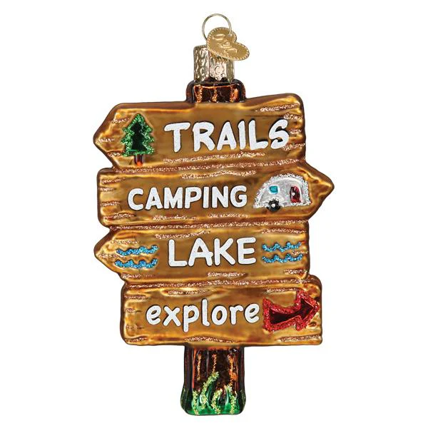 Gone Camping Ornament - Image 3