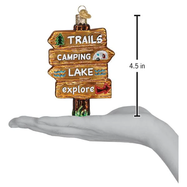 Gone Camping Ornament - Image 6
