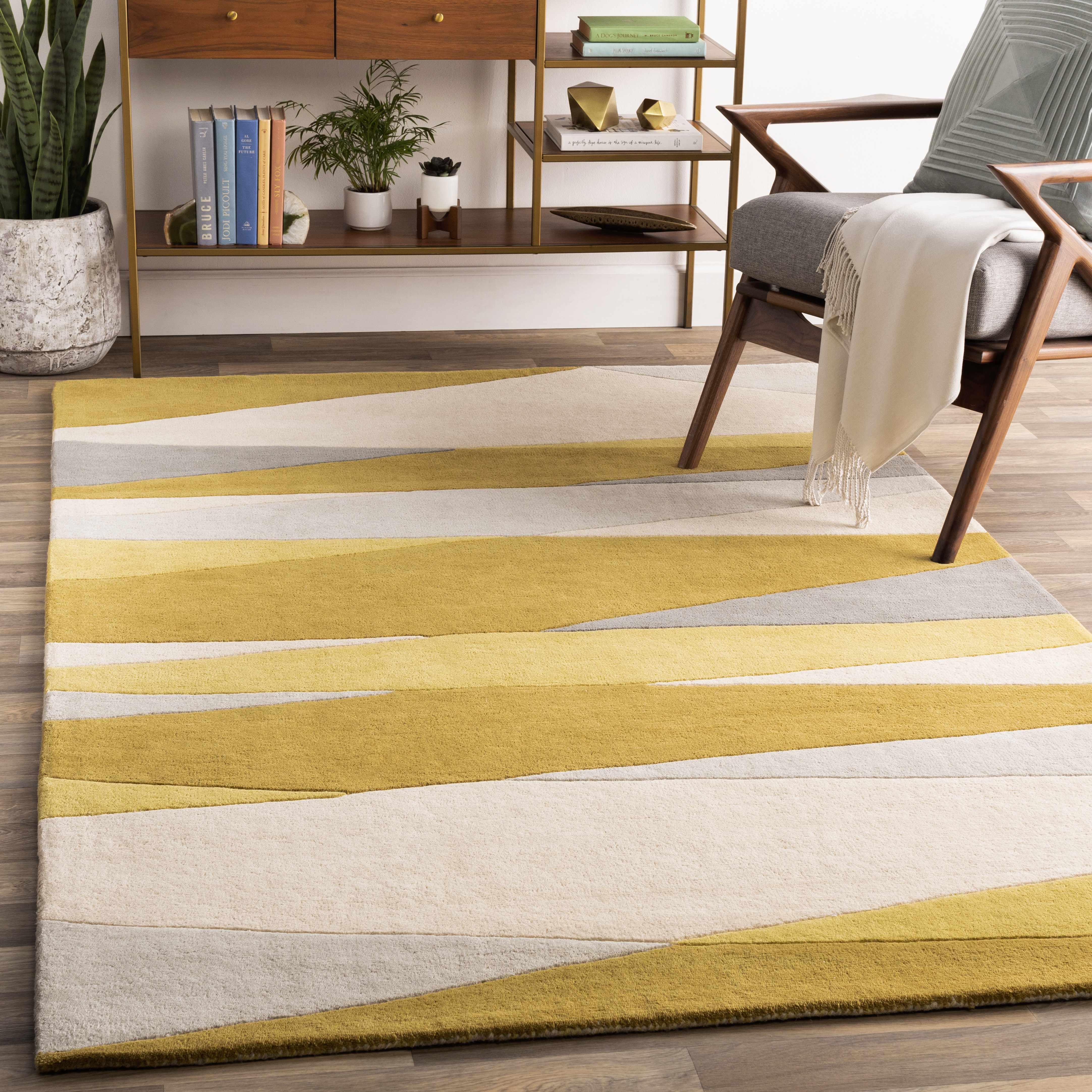 Goodsprings Modern Wool Rug - Image 2