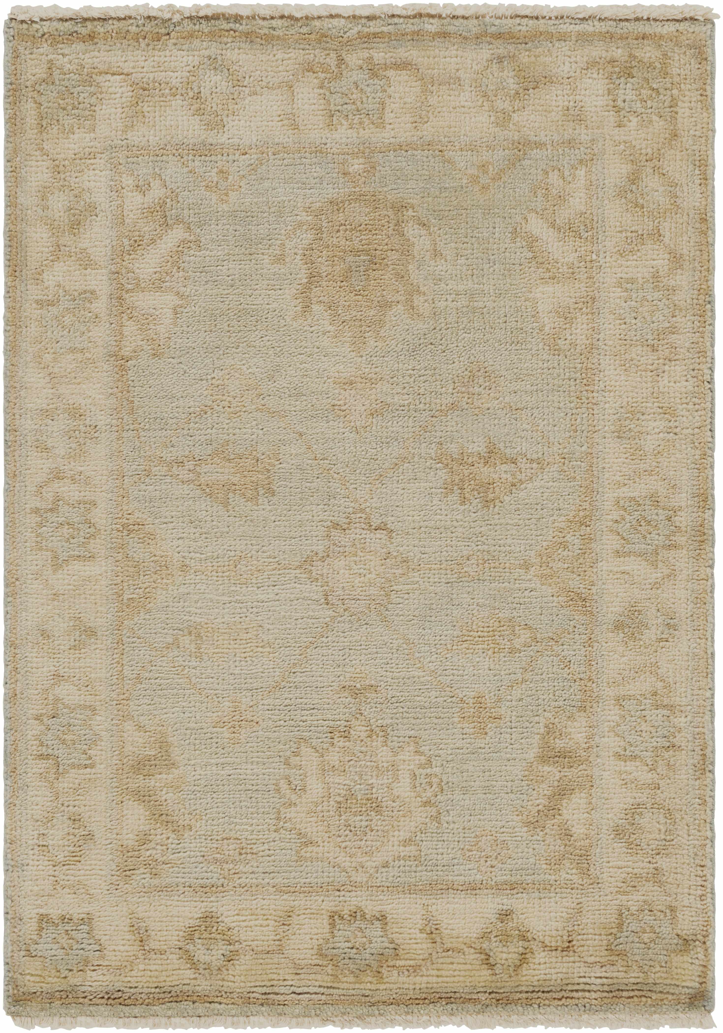 Goodyear 5x8 Mustard Premium Wool Rug - Clearance - Image 6