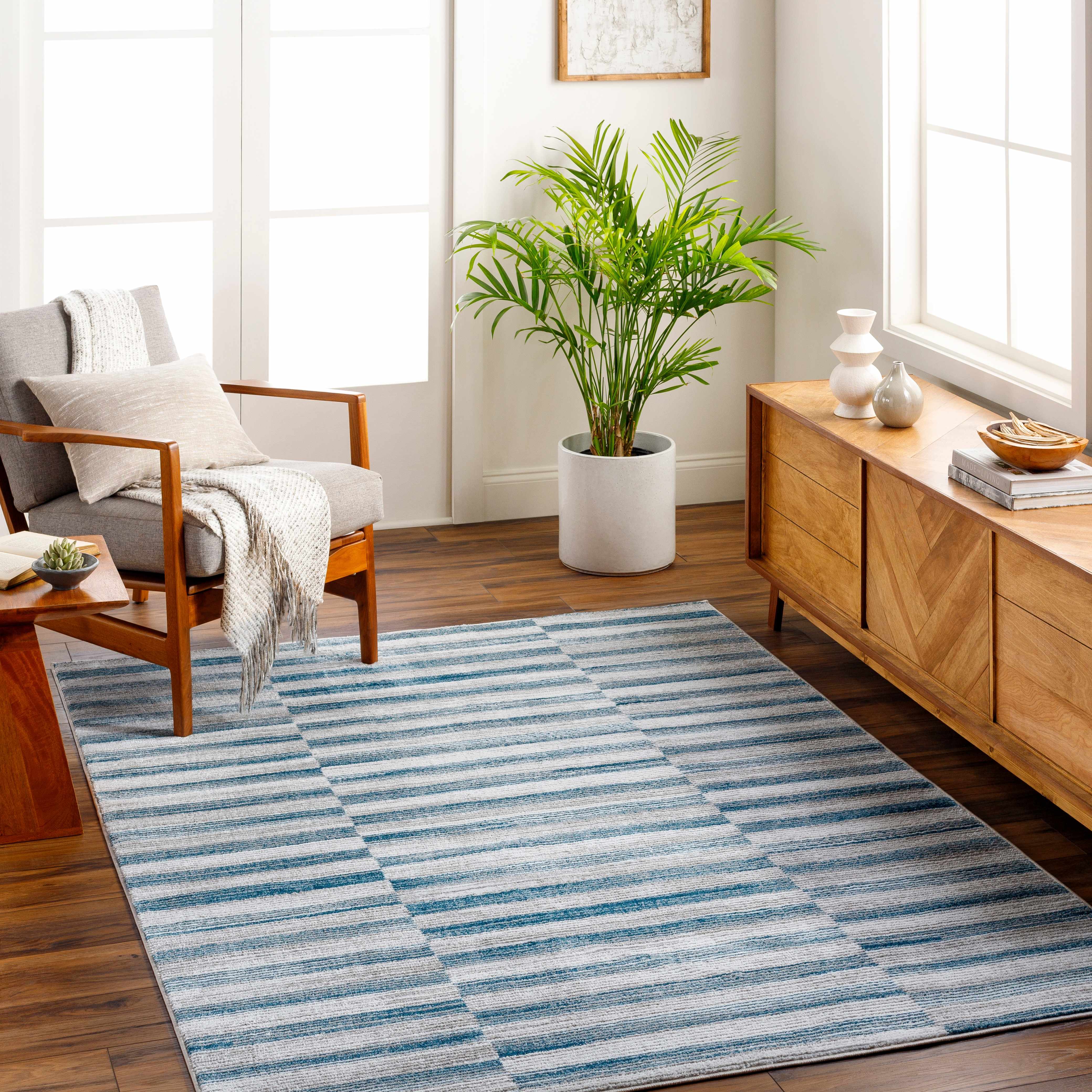Gorou Blue Area Rug - Clearance - Image 2