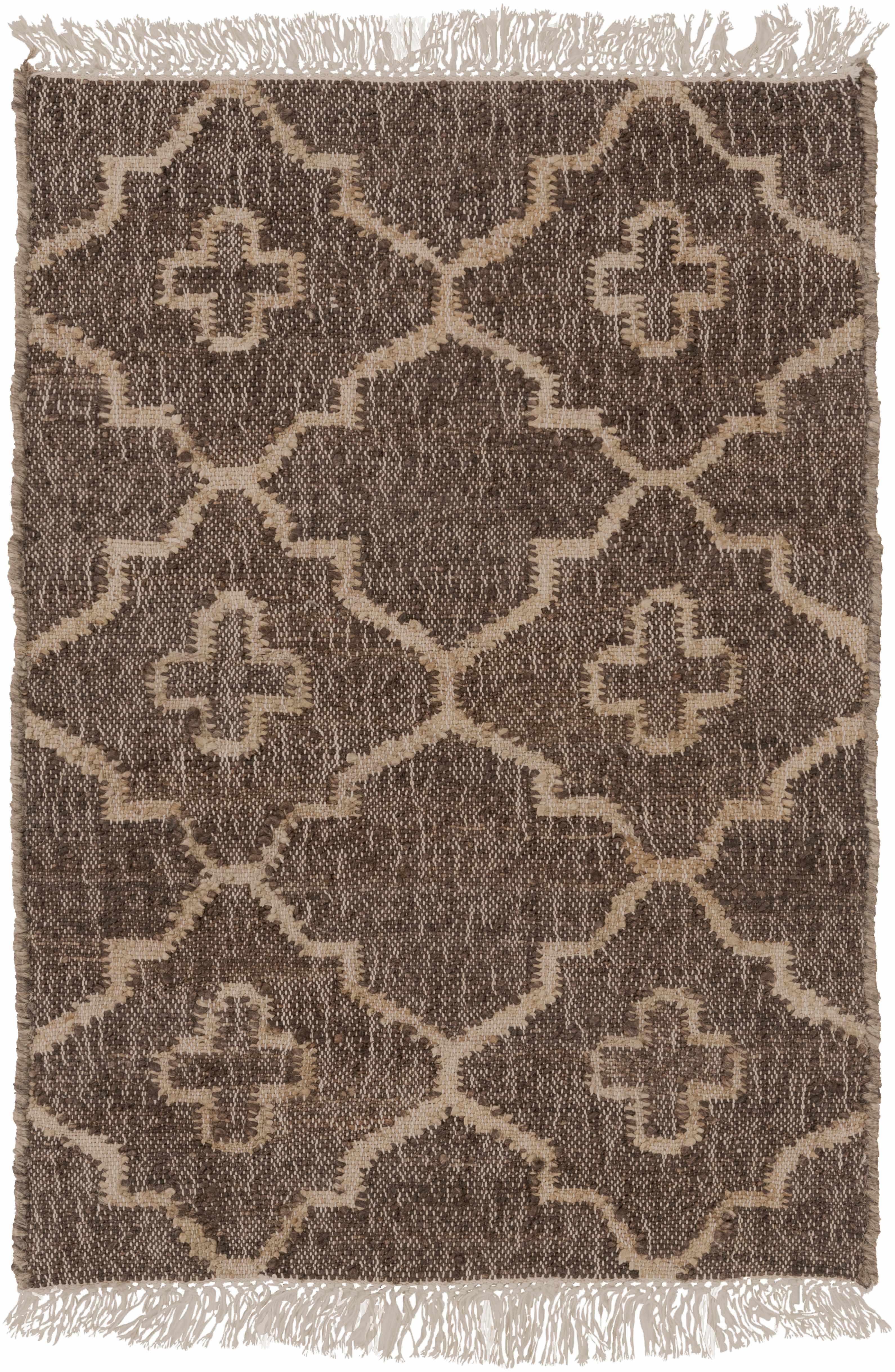 Gotebo Handcrafted Fringed Jute Carpet - Clearance - Image 6