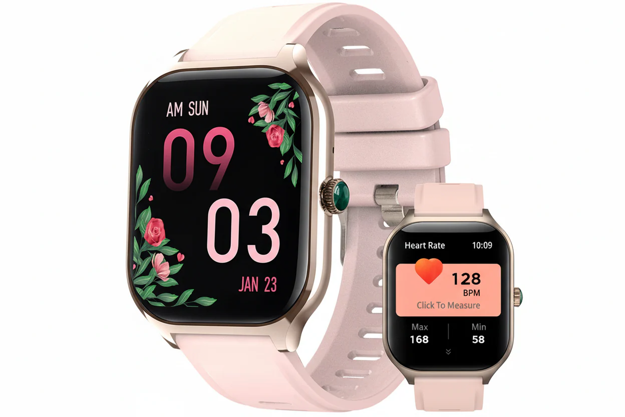 GPS Smart Watch for Men Women Fitness Heart Rate Monitor Bluetooth Call Tracker - Image 8
