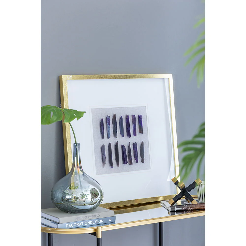 Grace Purple Agate Shadow Boxes Wall Art Set of 2 - Multicolor - Image 15