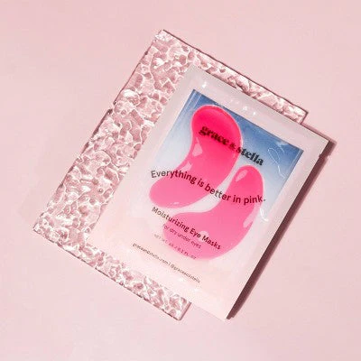 Grace & Stella Moisturizing Under Eye Mask Pink 24 Pairs - New - Image 4