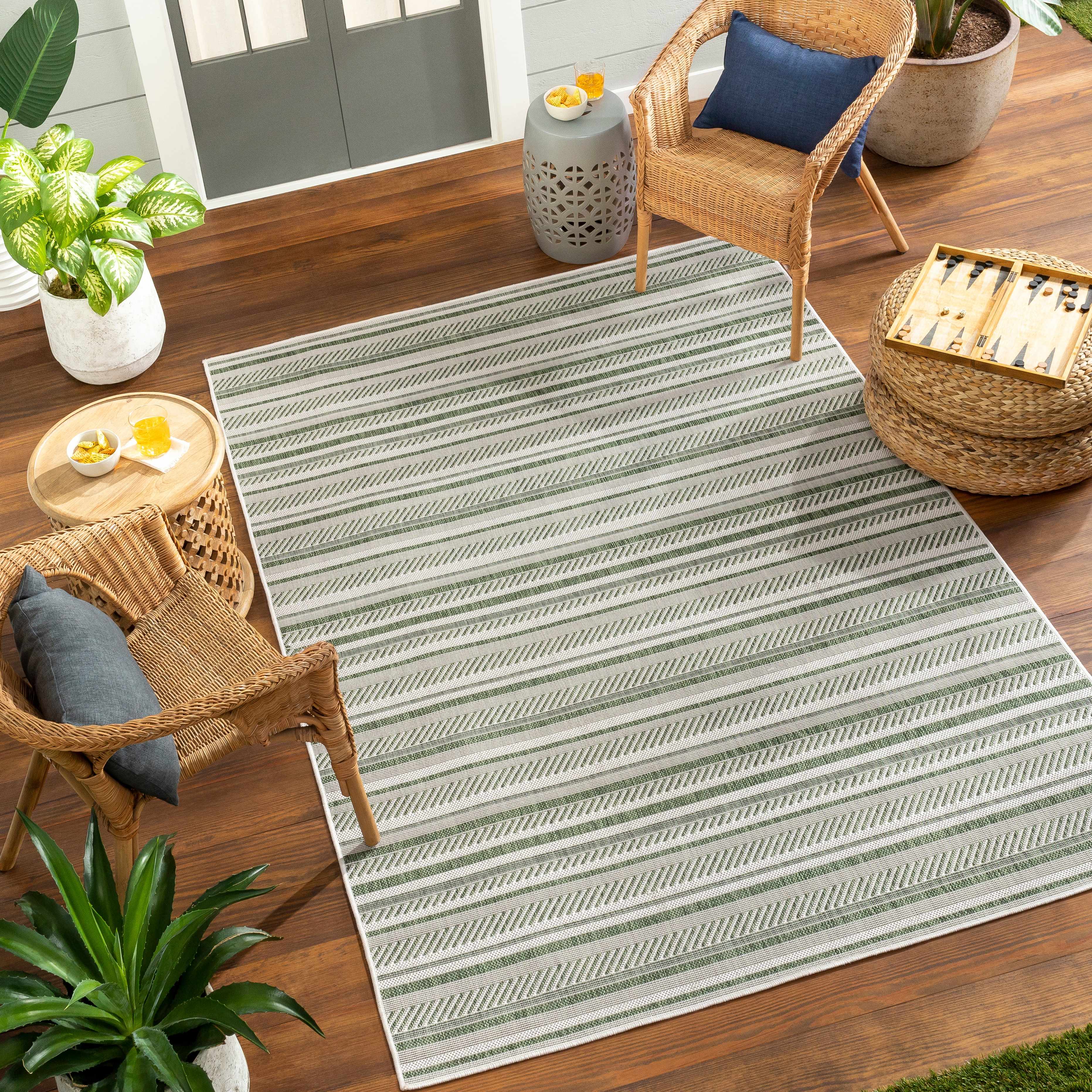 Gram Striped Nordic Rug - Image 2