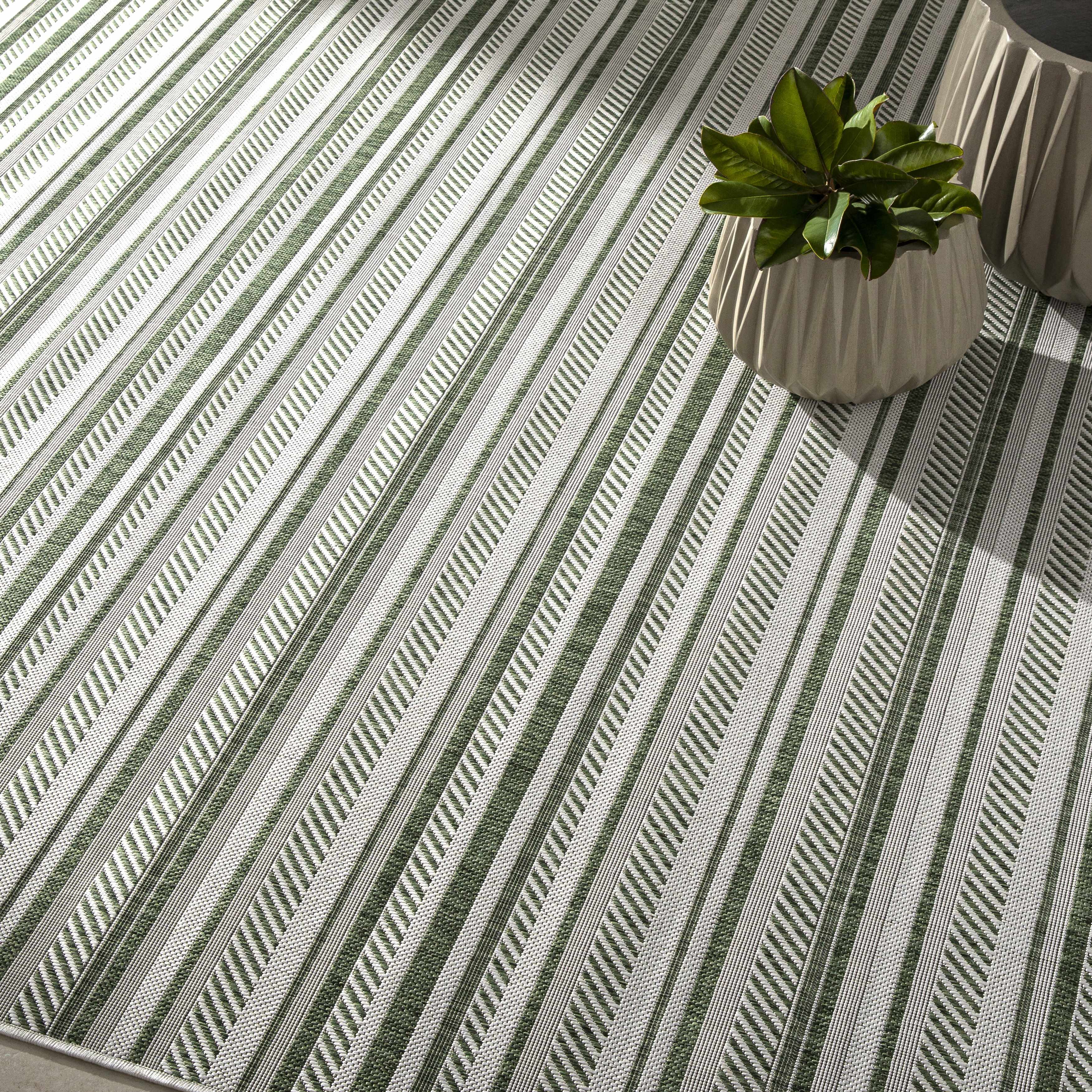 Gram Striped Nordic Rug - Image 8