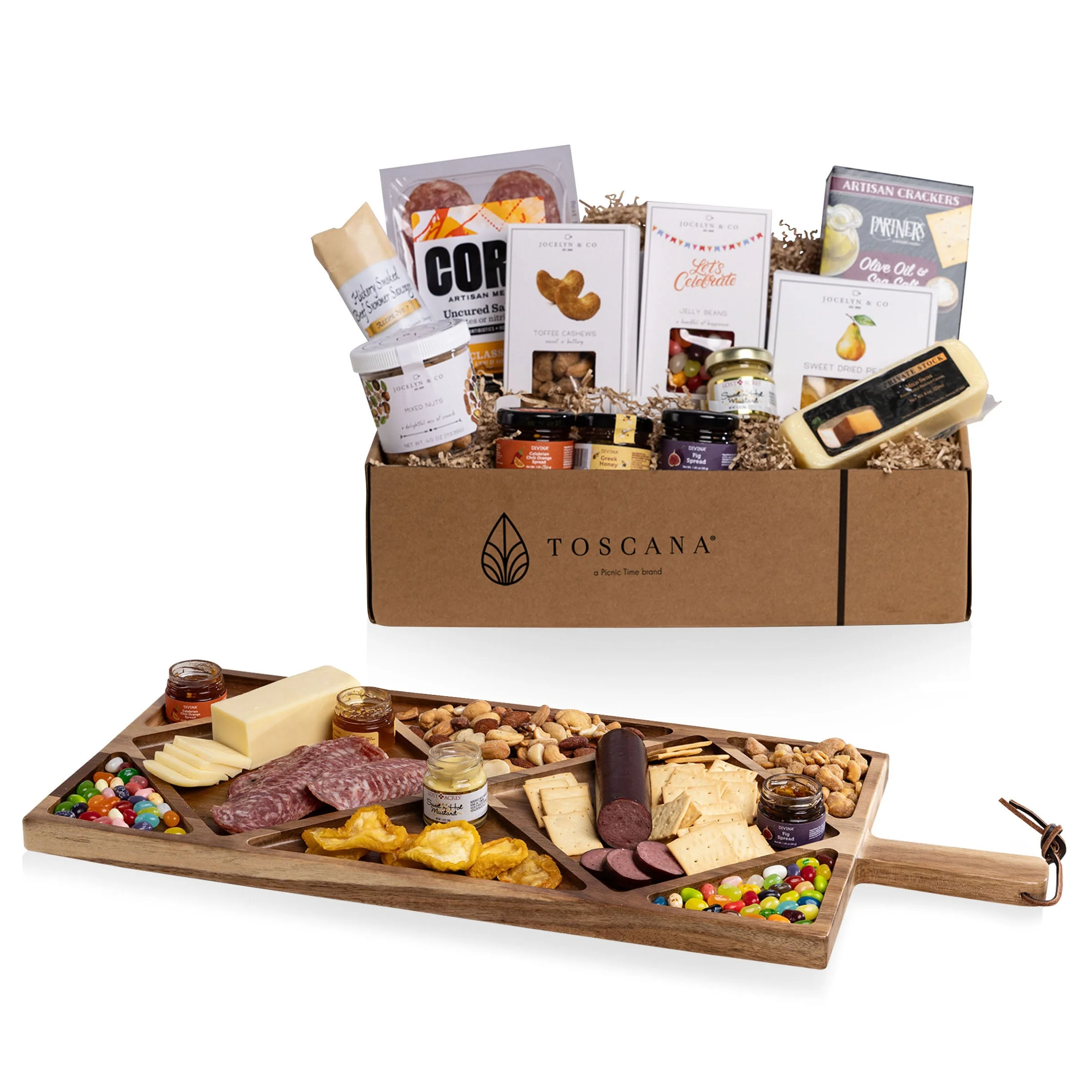 Grazing Board with Gourmet Gift Pack - Image 5