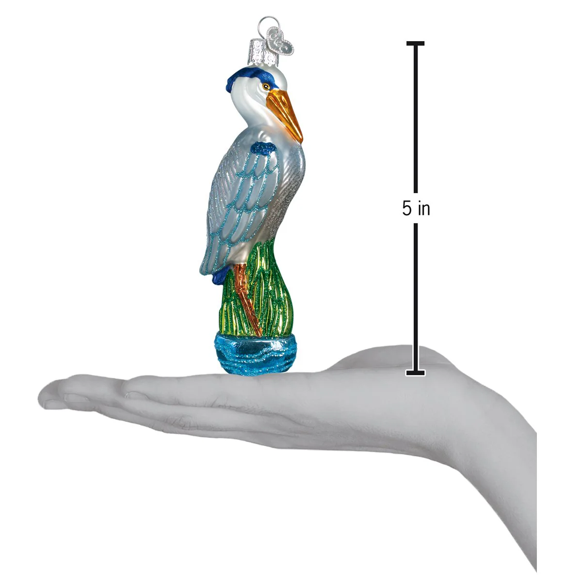 Great Blue Heron Ornament - Image 4