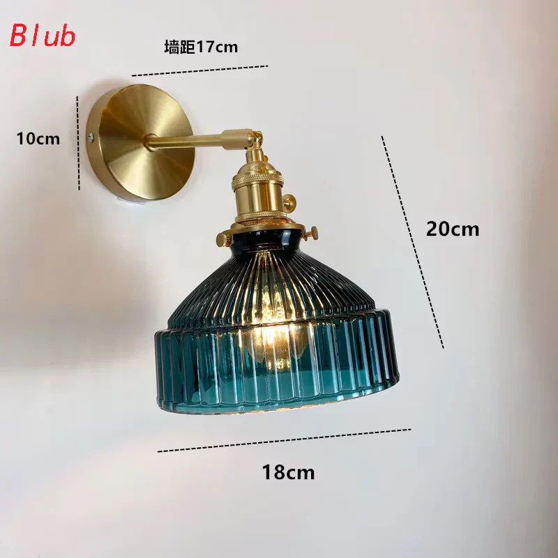 Green Glass Wall Sconce – Art Deco Light for Living Room, Hallway & Bedroom - Image 12