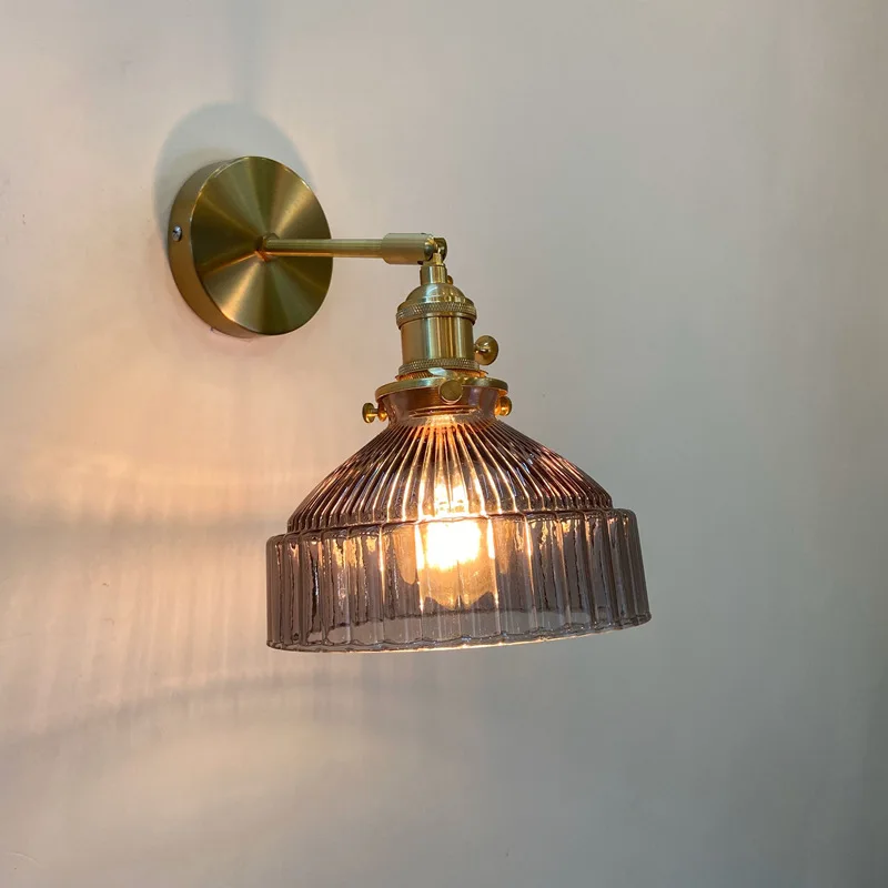 Green Glass Wall Sconce – Art Deco Light for Living Room, Hallway & Bedroom - Image 2