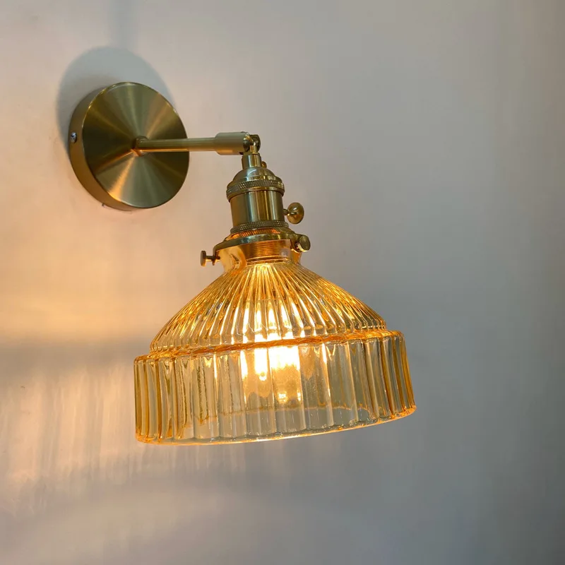 Green Glass Wall Sconce – Art Deco Light for Living Room, Hallway & Bedroom - Image 9