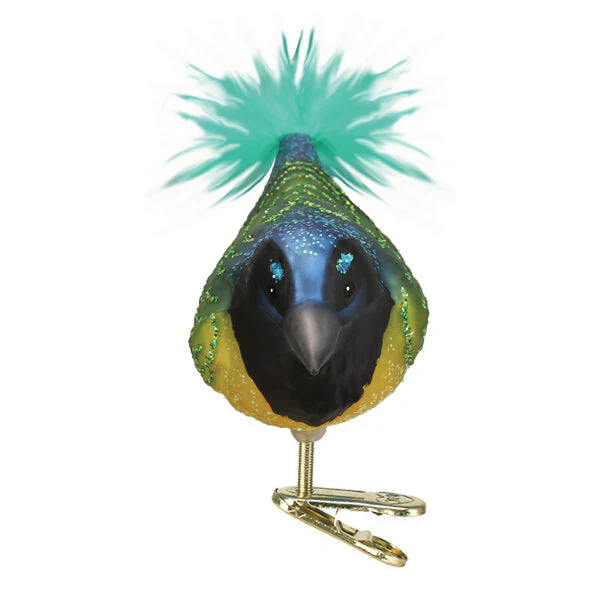 Green Jay Ornament by Old World Christmas - Image 4