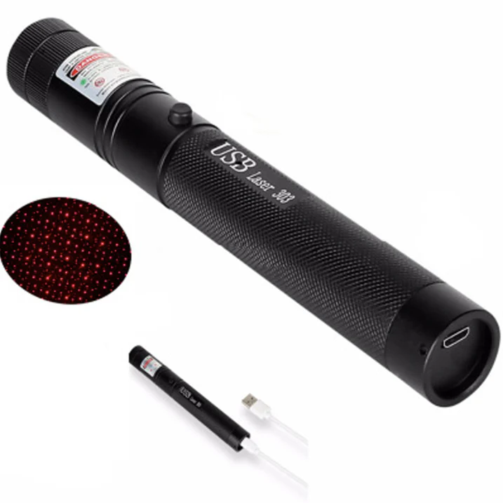 Green Red Dual Beam Laser Pointer Long Range Presentation Star Pointer - Image 6