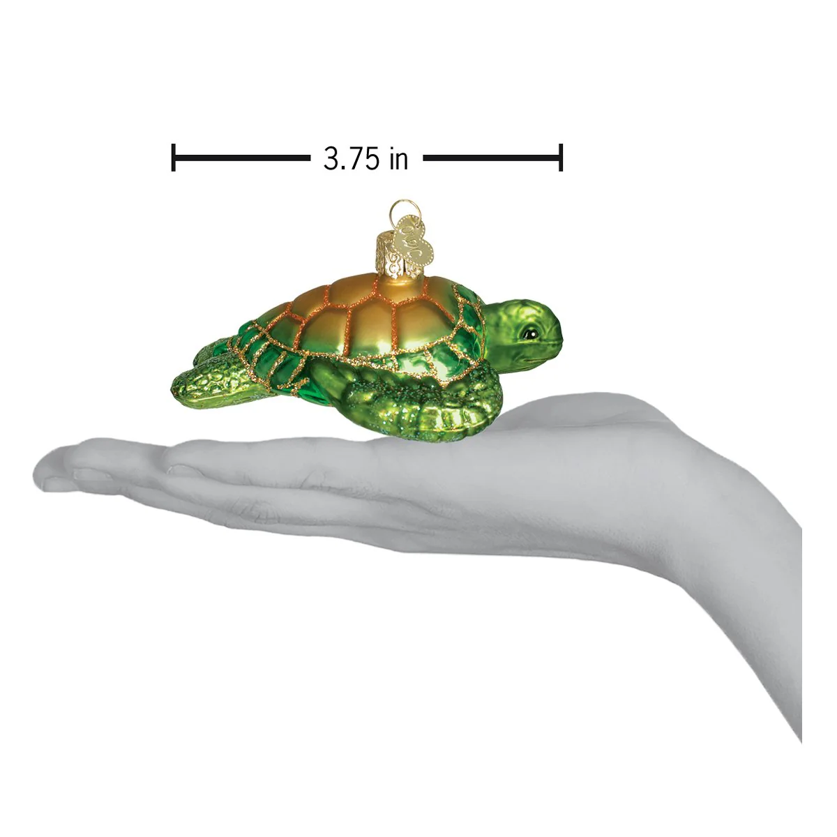 Green Sea Turtle Ornament - Image 5
