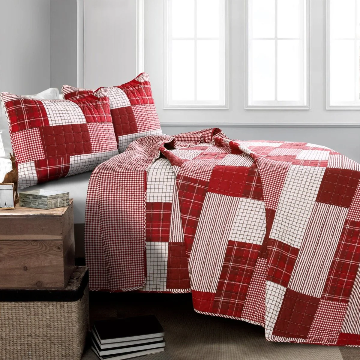 Greenville 3 Piece Quilt Set - Image 4