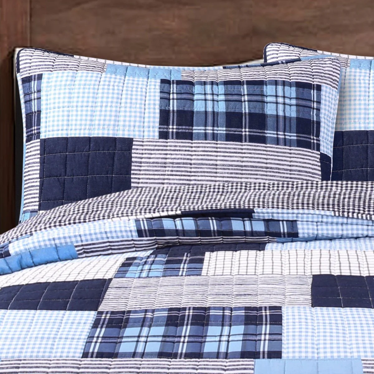 Greenville 3 Piece Quilt Set - Image 8