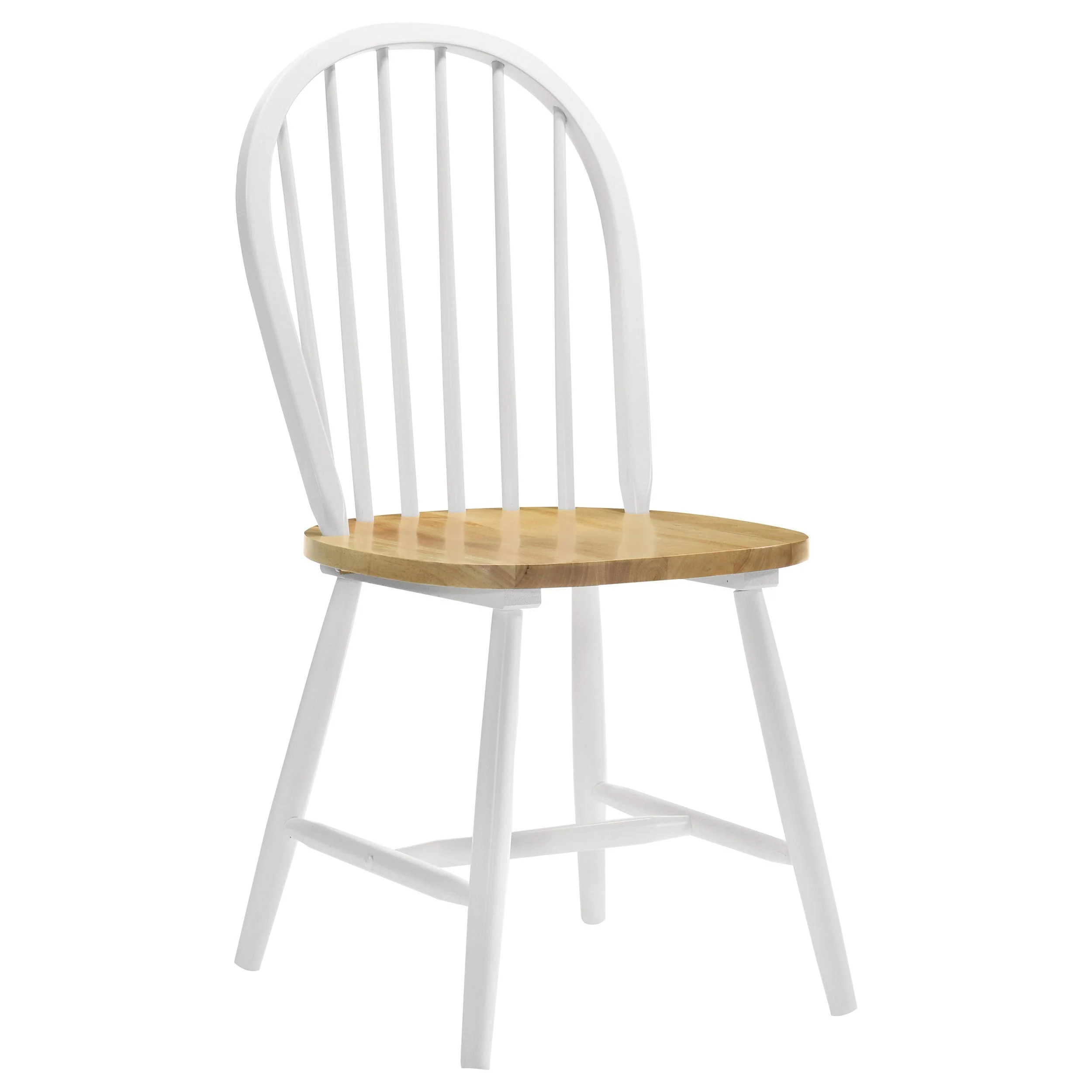 Greer Natural Brown And White 5-Piece Dining Set - Image 3